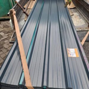 Box profile mabati  (per meter) grey