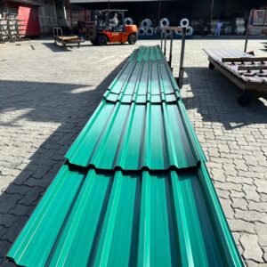 Box profile mabati  (per meter) green